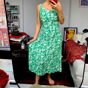Zara green summer dress